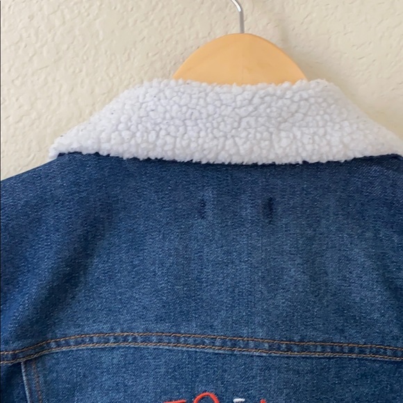 Epic Threads Boys Sherpa Collar Denim Jacket. - Picture 9 of 10